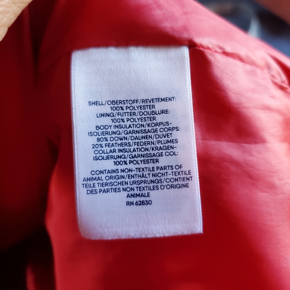 Lands' End Red Quilted Puffer Vest - Women's - Picture 8 of 11
